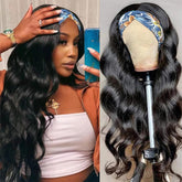 Body Wave Headband Wig - 180% Density Brazilian Remy Human Hair